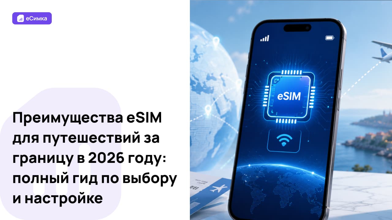 Преимущества eSIM