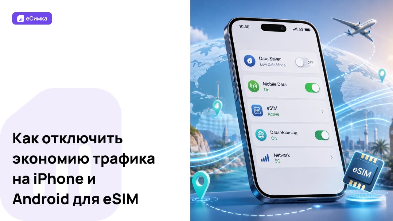 Как отключить экономию трафика