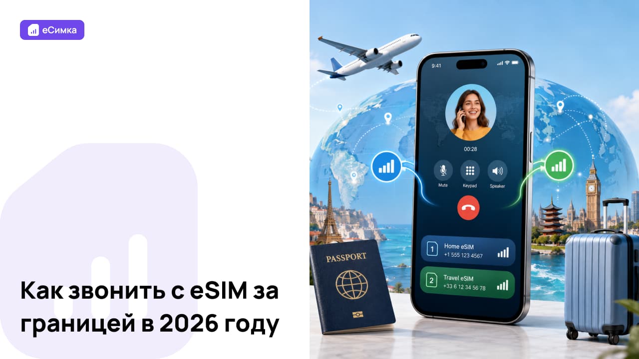 Как звонить с eSIM