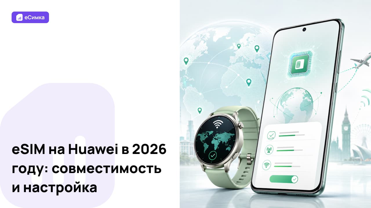 eSIM на Huawei