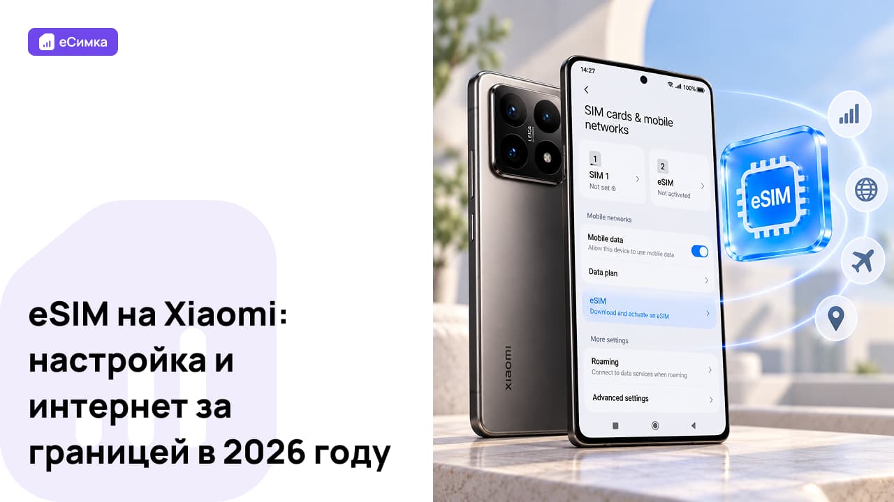 eSIM на Xiaomi