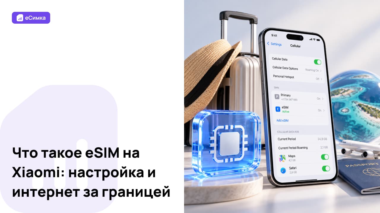 eSIM на Android Xiaomi