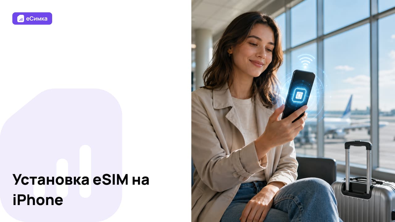 Установка eSIM на iPhone