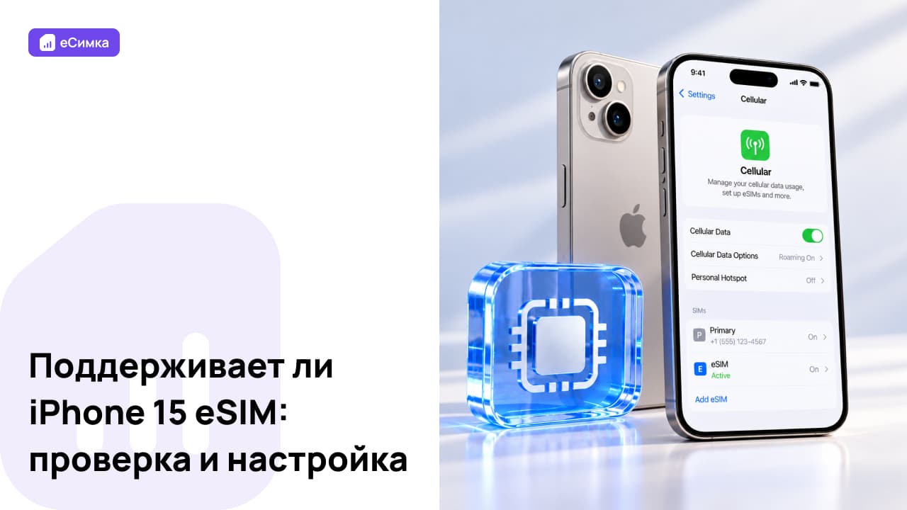 iPhone 15 eSIM